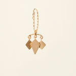 PERSIAN FAIRYTALE ØRERINGE - forgyldt sølv