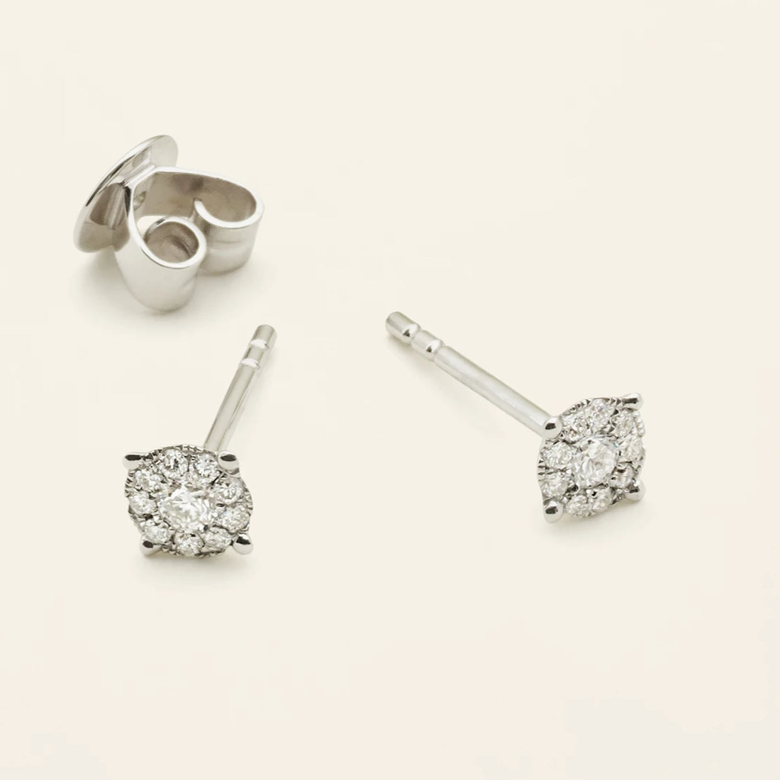 diamant ørestik hvid guld marlene juhl jørgensen