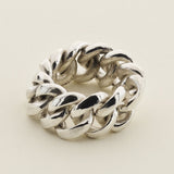 STOR KÆDERING - sølv