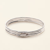 MULLL - silver click bracelet