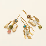 JODHPUR- single earring in gold-plated silver