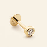 PIERCING STICK- 18k gold with diamond