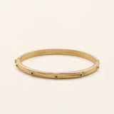 MAYOR BRACELET WITH TSAVORITES - 18K gold plated silver