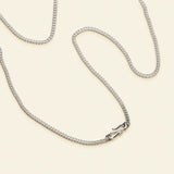 Silver Chain w. S-lock