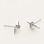 diamant stud ørestik sølv marlene juhl jørgensen