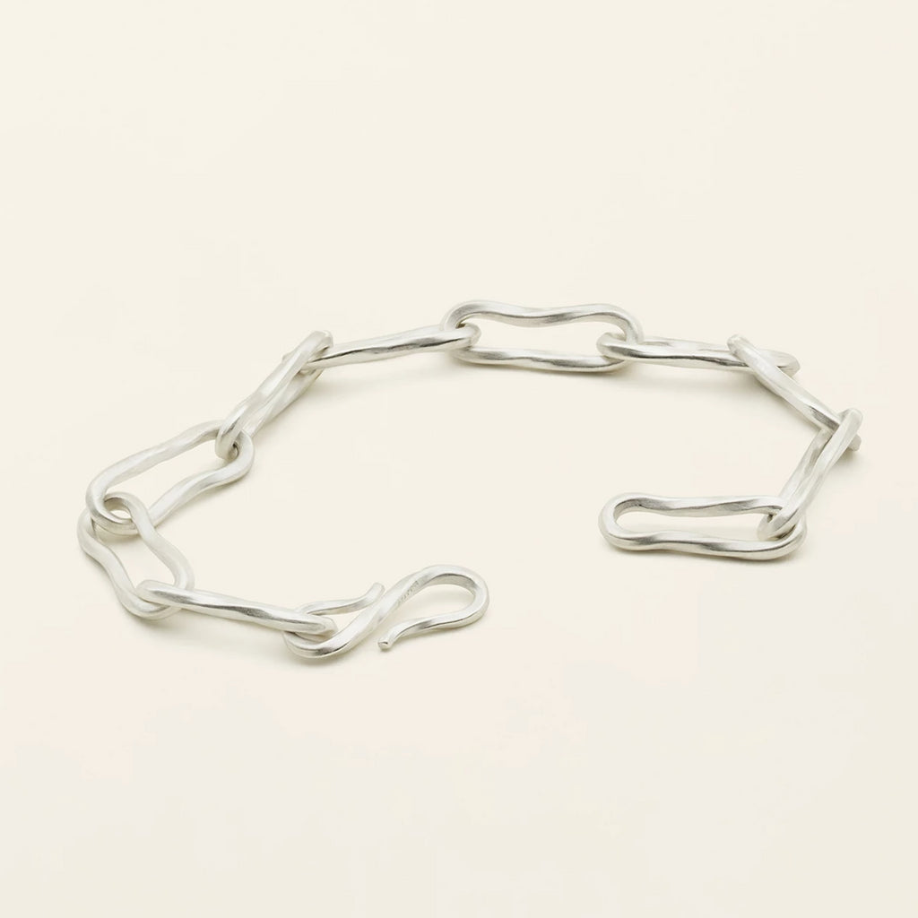 FLOW MEDIUM BRACELET - silver