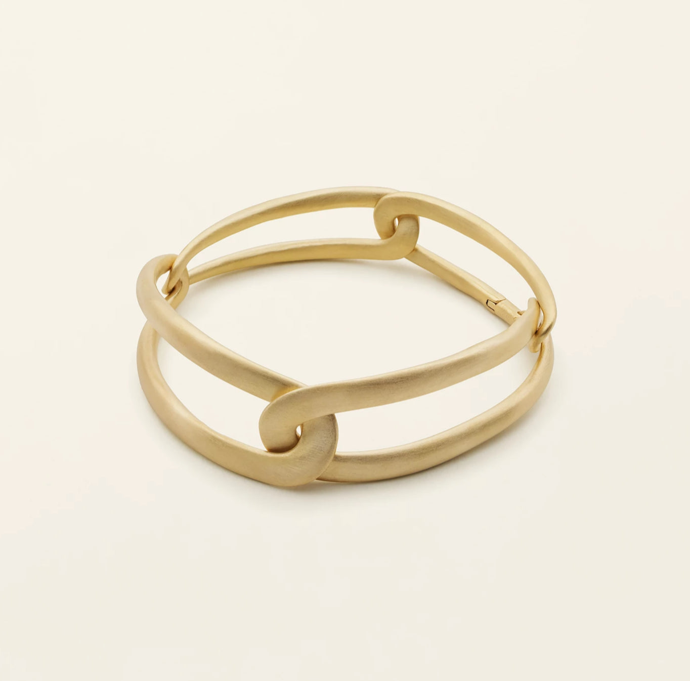 flow 4 link armbånd forgyldt sølv marlene juhl jørgensen
