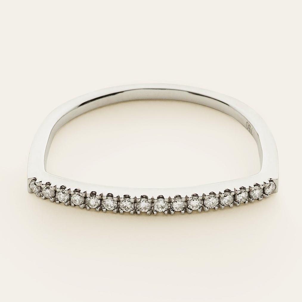 PUNK ETERNITY - 18 karat white gold & diamonds